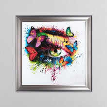 Load image into Gallery viewer, Butterfly Eye Patrice Murciano Framed Artwork 85*85cm