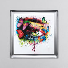 Load image into Gallery viewer, Butterfly Eye Patrice Murciano Framed Artwork 85*85cm