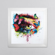 Load image into Gallery viewer, Butterfly Eye Patrice Murciano Framed Artwork 85*85cm