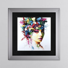 Load image into Gallery viewer, Butterfly Effect Patrice Murciano Framed Wall Art 90*90cm