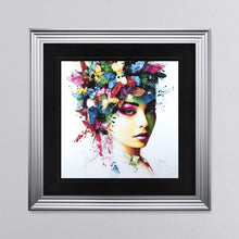 Load image into Gallery viewer, Butterfly Effect Patrice Murciano Framed Wall Art 90*90cm