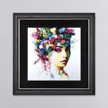 Load image into Gallery viewer, Butterfly Effect Patrice Murciano Framed Wall Art 90*90cm