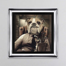 Load image into Gallery viewer, Bulldog Mafia Framed Wall Art