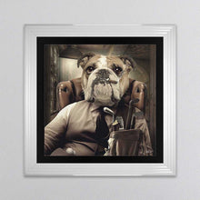 Load image into Gallery viewer, Bulldog Mafia Framed Wall Art