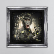 Load image into Gallery viewer, Cocktail Monkey Framed Wall Art