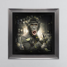 Load image into Gallery viewer, Cocktail Monkey Framed Wall Art