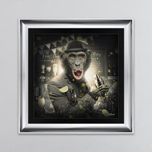 Load image into Gallery viewer, Cocktail Monkey Framed Wall Art