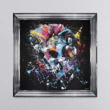 Load image into Gallery viewer, Colour Skull Framed Wall Art 90*90cm