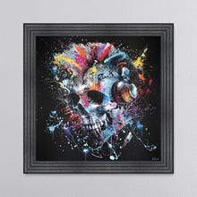 Load image into Gallery viewer, Colour Skull Framed Wall Art 90*90cm