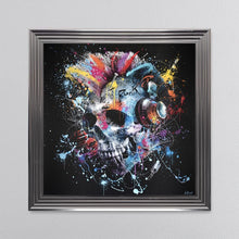 Load image into Gallery viewer, Colour Skull Framed Wall Art 90*90cm