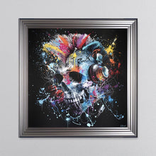 Load image into Gallery viewer, Colour Skull Framed Wall Art 90*90cm