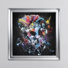 Load image into Gallery viewer, Colour Skull Framed Wall Art 90*90cm