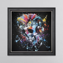 Load image into Gallery viewer, Colour Skull Framed Wall Art 90*90cm