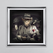 Load image into Gallery viewer, Mafia Monkey Framed Wall Art