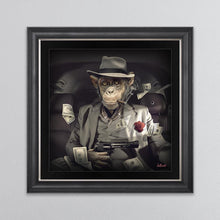 Load image into Gallery viewer, Mafia Monkey Framed Wall Art