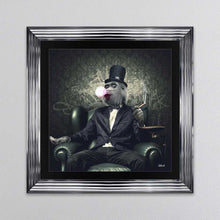 Load image into Gallery viewer, Monkey Cigar Framed Wall Art
