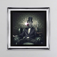 Load image into Gallery viewer, Monkey Cigar Framed Wall Art