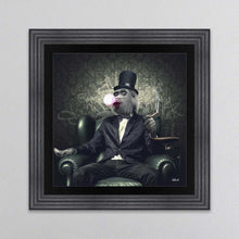Load image into Gallery viewer, Monkey Cigar Framed Wall Art