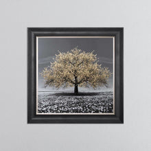 Load image into Gallery viewer, Champagne Cherry Tree Framed Wall Art