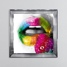 Load image into Gallery viewer, Patrice Murciano Fruity Kiss Framed Wall Art 85*85cm