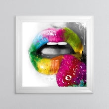 Load image into Gallery viewer, Patrice Murciano Fruity Kiss Framed Wall Art 85*85cm