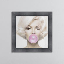 Load image into Gallery viewer, Marilyn Monroe Blowing Gum Framed Wall Art