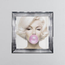 Load image into Gallery viewer, Marilyn Monroe Blowing Gum Framed Wall Art
