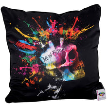 Load image into Gallery viewer, Patrice Murciano New Future Skull Feather Filled Cushion 55*55cm