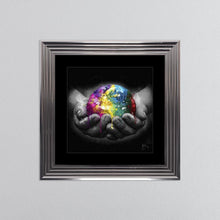 Load image into Gallery viewer, Patrice Murciano World In His Hands Framed Wall Art