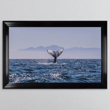 Load image into Gallery viewer, Whale Tail Ocean Framed Wall Art