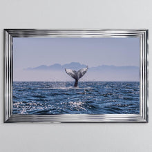 Load image into Gallery viewer, Whale Tail Ocean Framed Wall Art