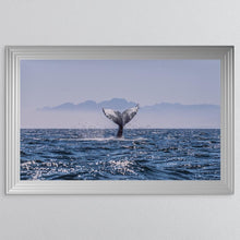Load image into Gallery viewer, Whale Tail Ocean Framed Wall Art