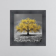 Load image into Gallery viewer, Yellow Cherry Tree Framed Wall Art
