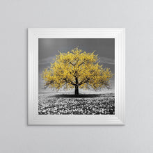 Load image into Gallery viewer, Yellow Cherry Tree Framed Wall Art