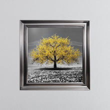 Load image into Gallery viewer, Yellow Cherry Tree Framed Wall Art