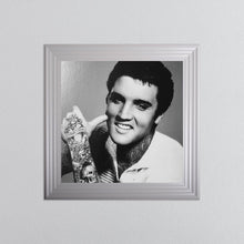 Load image into Gallery viewer, Elvis The King With Tattoos Framed Wall Art