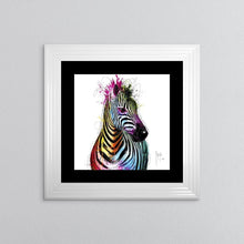 Load image into Gallery viewer, Patrice Murciano Zebra Framed Wall Art