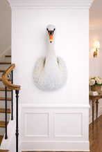 Load image into Gallery viewer, 3D Large White Swan Wall Head
