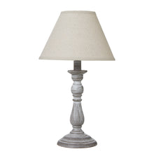 Load image into Gallery viewer, Augusta Column Table Lamp With Linen Shade
