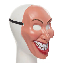 Load image into Gallery viewer, Halloween Plastic Evil Grin Mask
