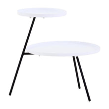 Load image into Gallery viewer, Trosa Two Shelf Black Side Table
