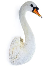 Load image into Gallery viewer, White swan figure on a white background
