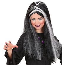 Load image into Gallery viewer, Black &amp; White - Glow in the Dark Wig - Child
