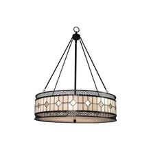 Load image into Gallery viewer, Waldorf Diamond Deco Pendant Light
