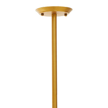 Load image into Gallery viewer, Spike Brass Finish Metal Pendant Light
