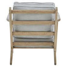 Load image into Gallery viewer, Harry Grey Linen Oak Frame Armchair

