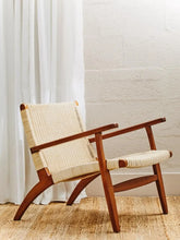Load image into Gallery viewer, Java Woven Chair In Natural Rattan
