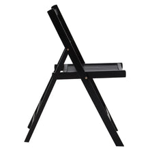 Load image into Gallery viewer, Beauport Black Wood Folding Chair
