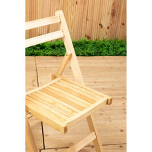 Load image into Gallery viewer, Beauport Natural Finish Folding Chair
