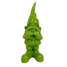 Load image into Gallery viewer, Bright Green "Heart Hands" Gnome Figure
